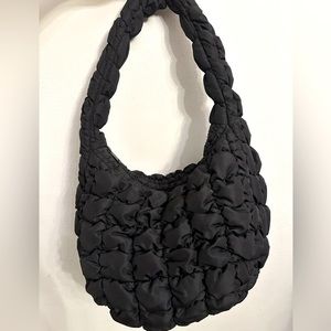 COS Quilted Mini Bag in Black